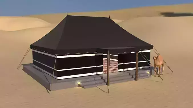 Traditional Arabic Safari Tent