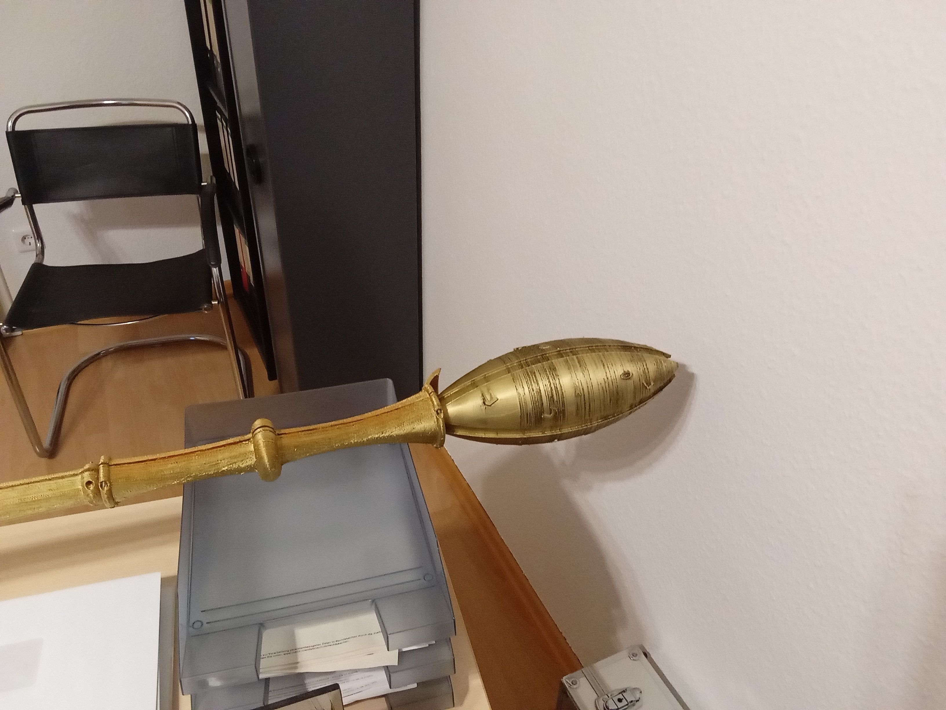 Stargate Jaffa Staff Weapon 3D print model_16