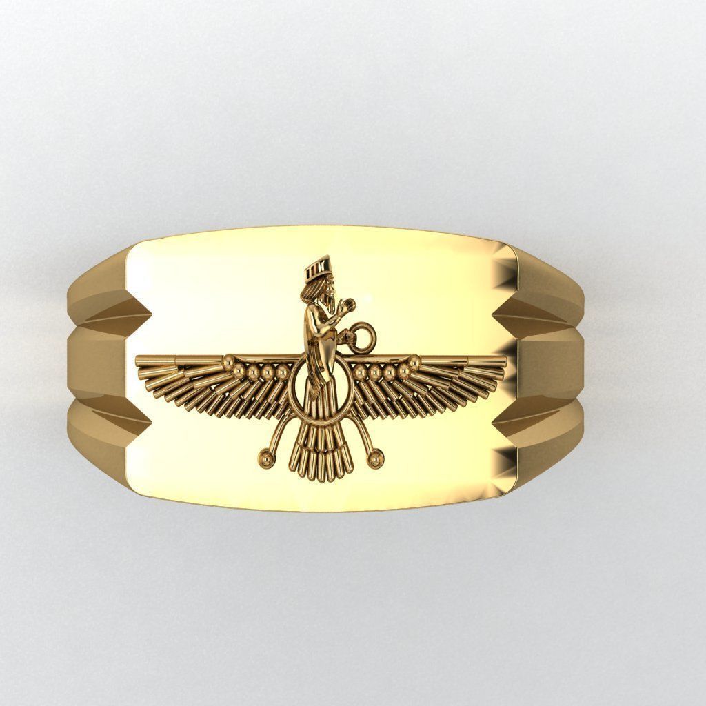 Ringfarvahar 3D print model_1