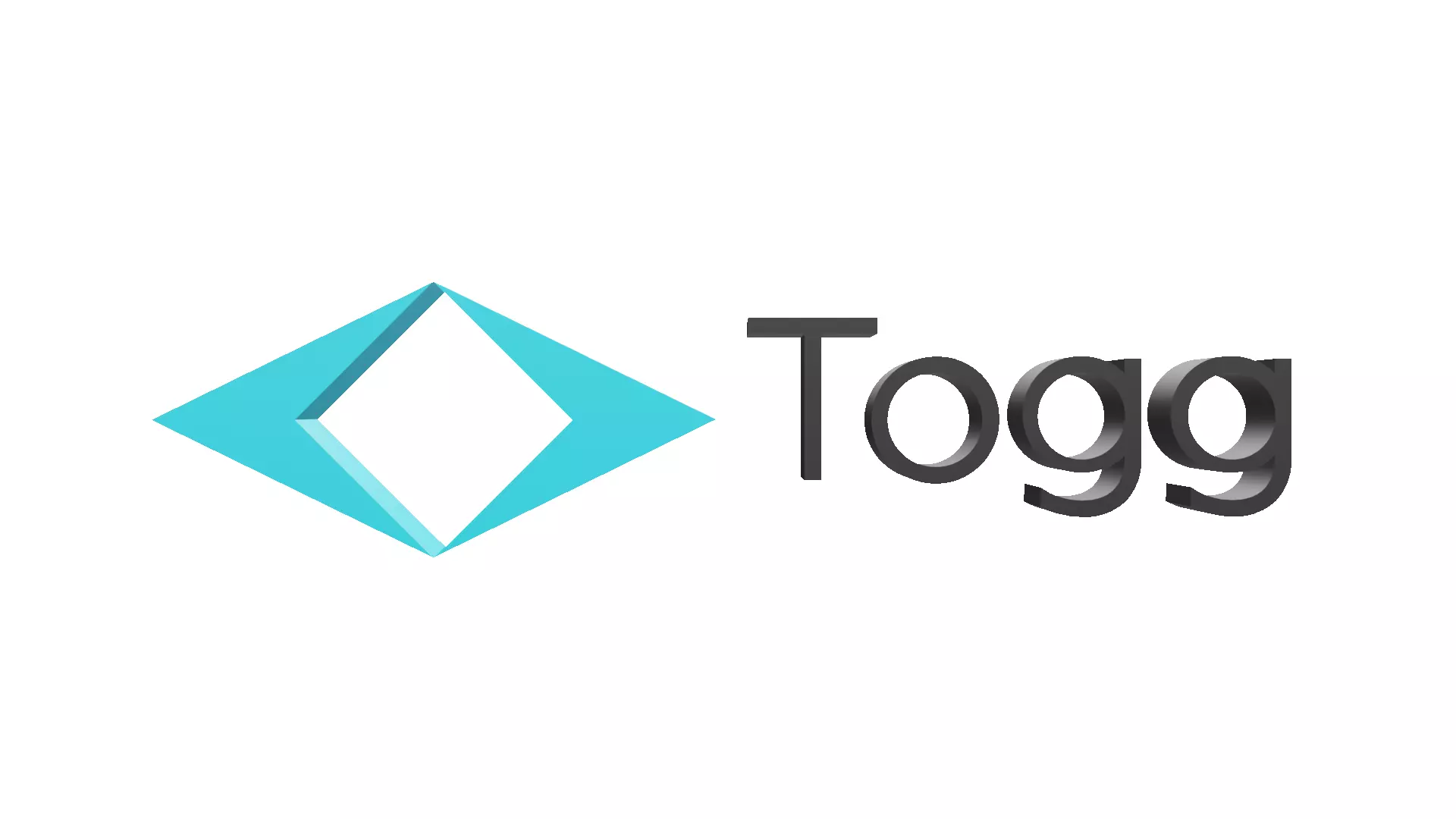 TOGG LOGO 3D Free low-poly 3D model