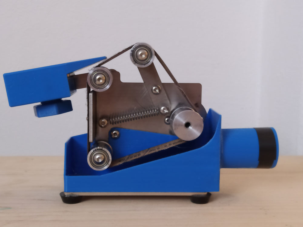 Accessories set for mini belt grinder 3D print model_6