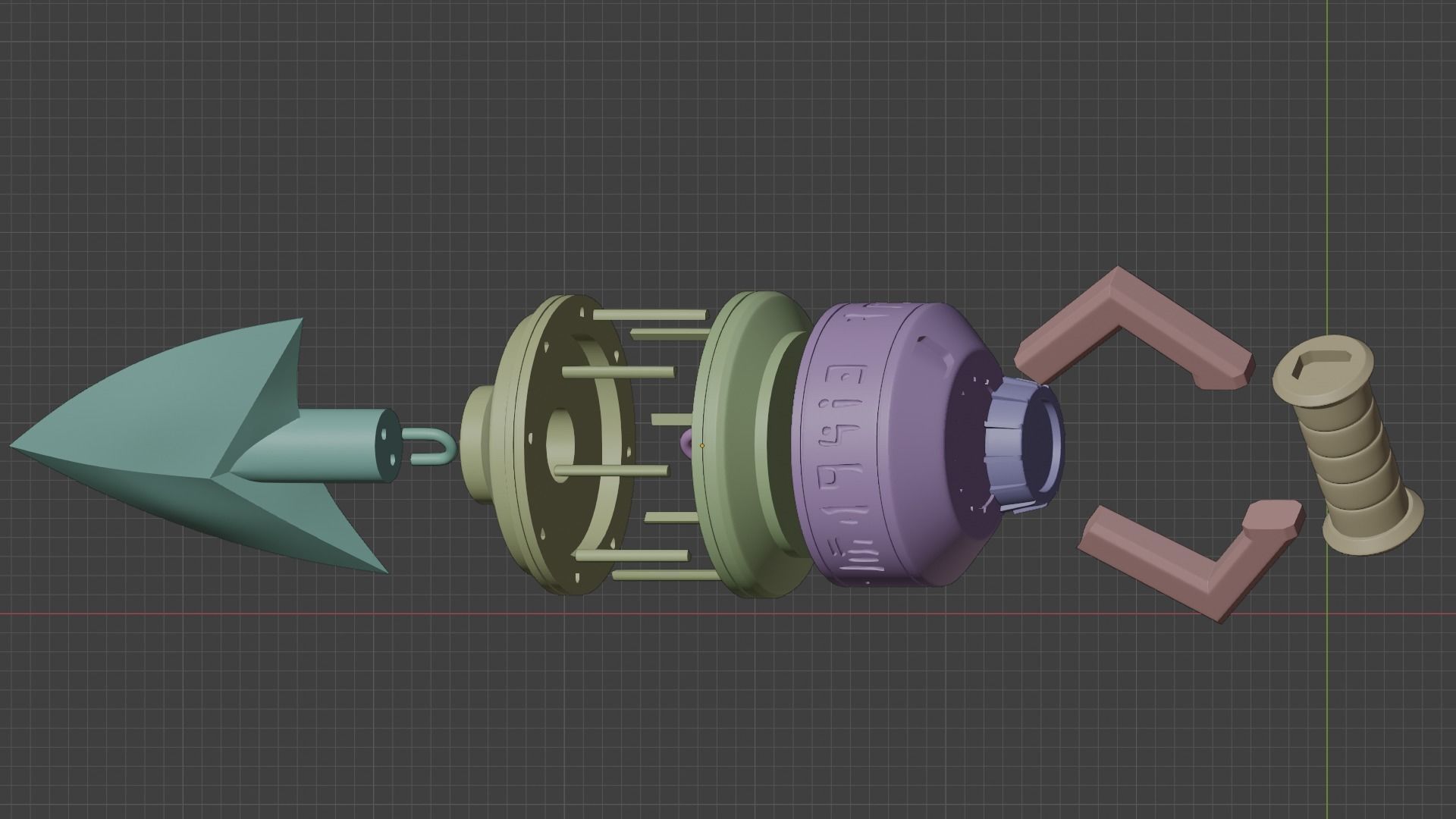 Links Hookshot From Hyrule Warriors 3D print model_8