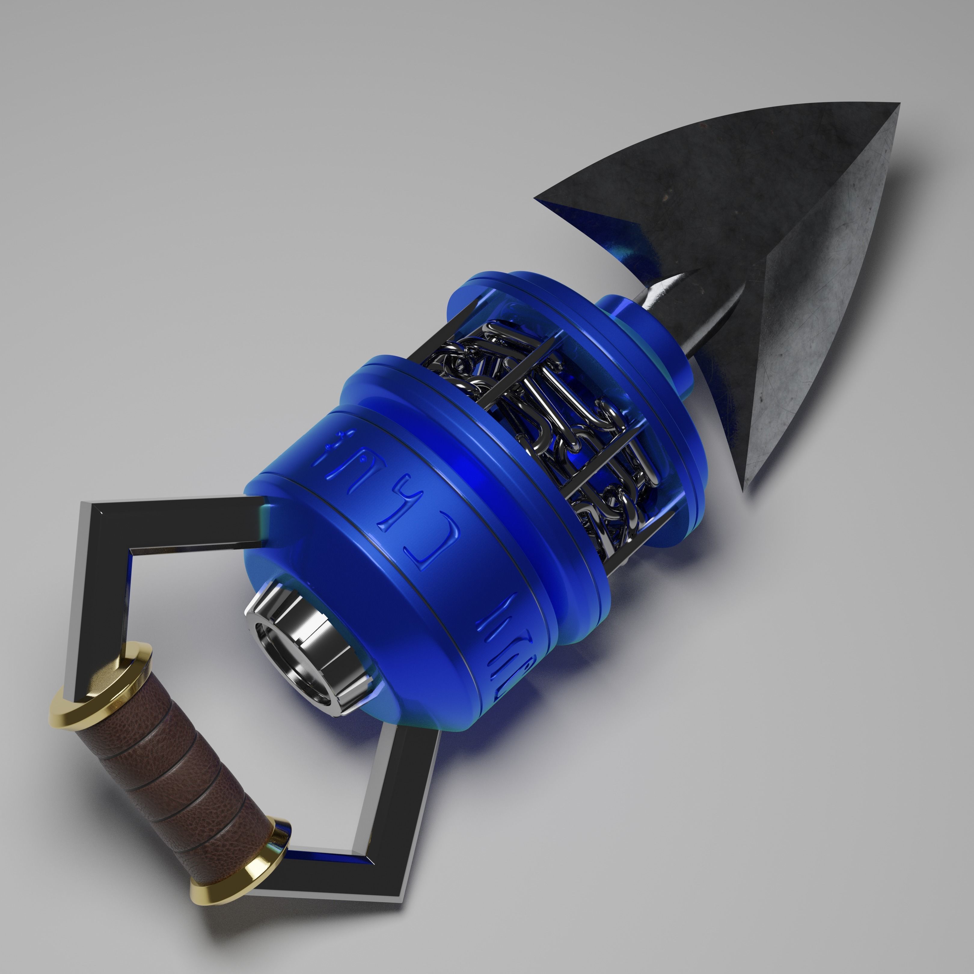 Links Hookshot From Hyrule Warriors 3D print model_3