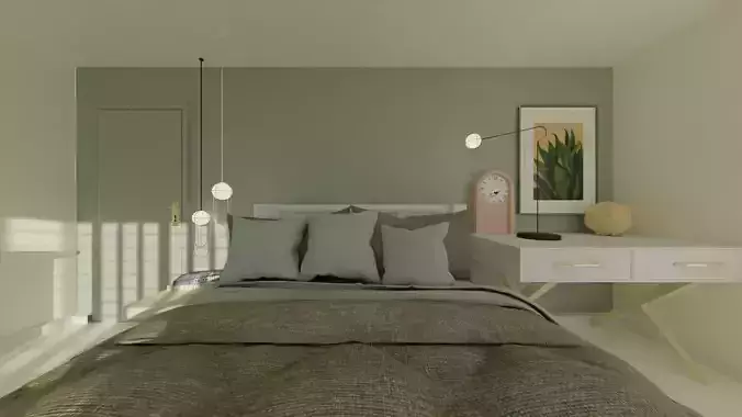 bedroom interior minimalist
