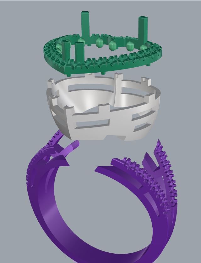 Ring 43 3D print model_3