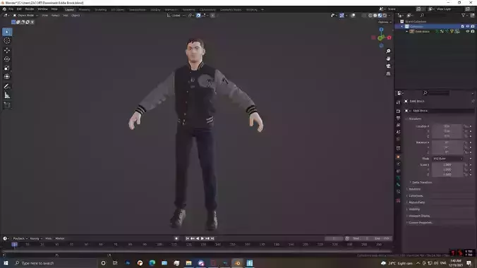 Eddie Brock from Fortnite