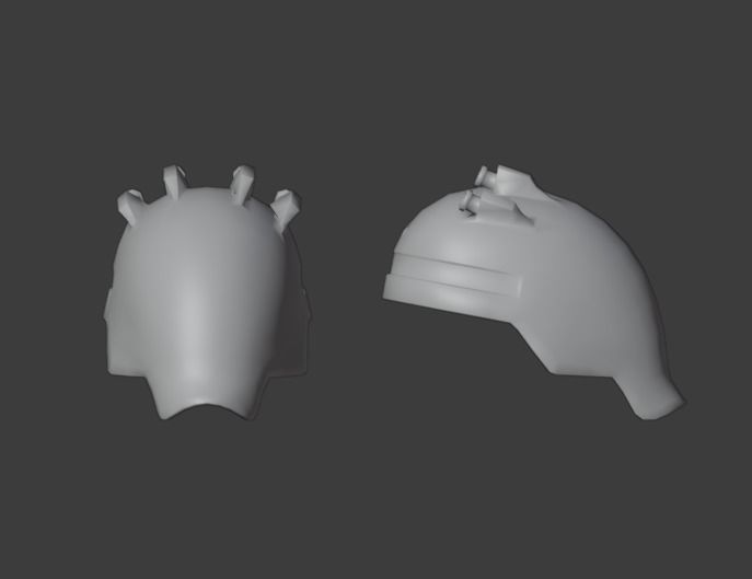 Helmet All For One 3D print model_17