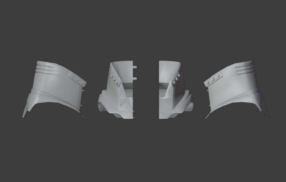Helmet All For One 3D print model_15