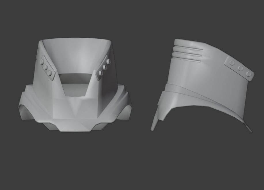 Helmet All For One 3D print model_13