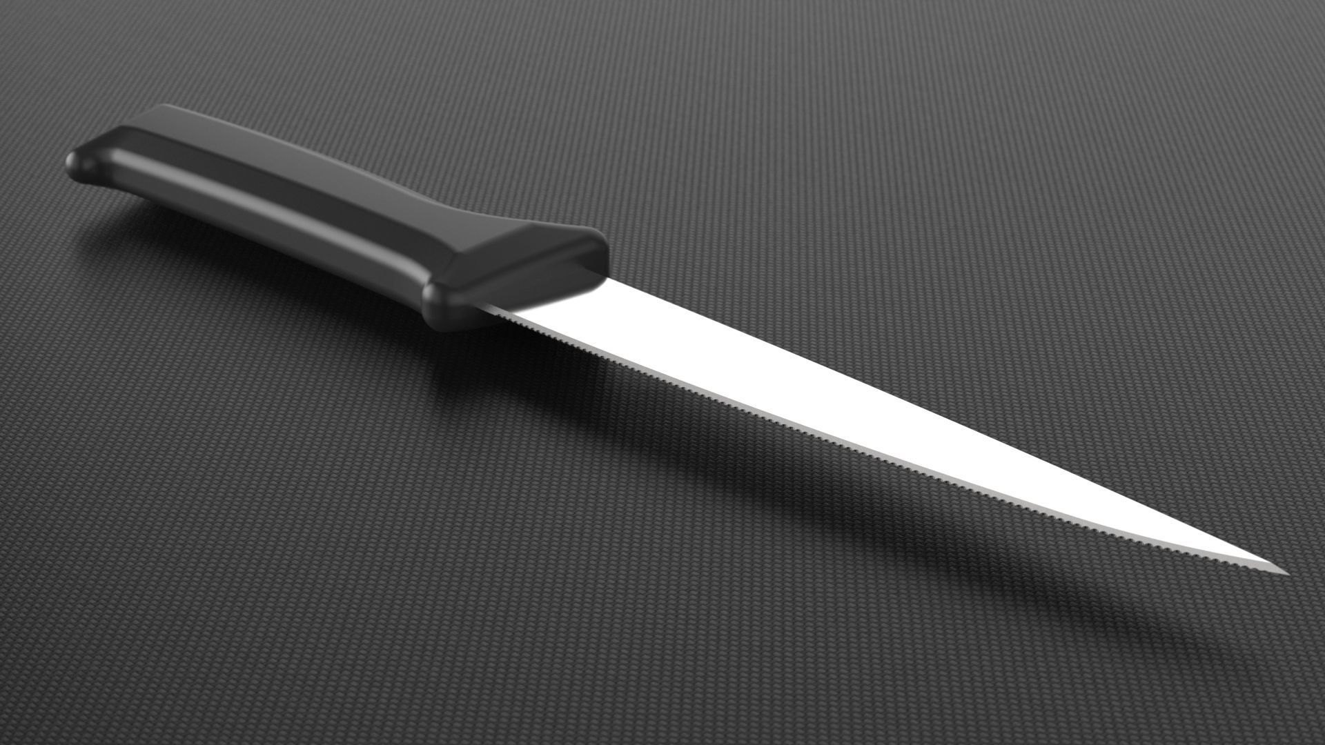 Knife 3D model_3