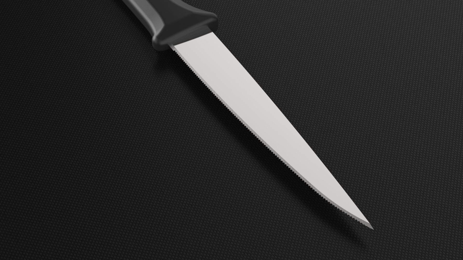 Knife 3D model_4