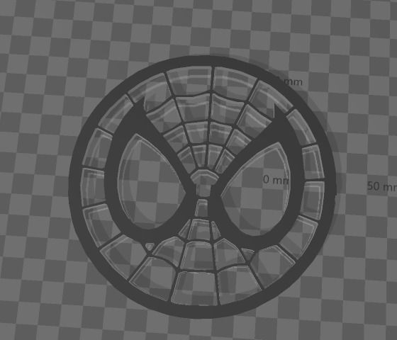  Spider-Man -Logo y Posavasos  3D print model_1