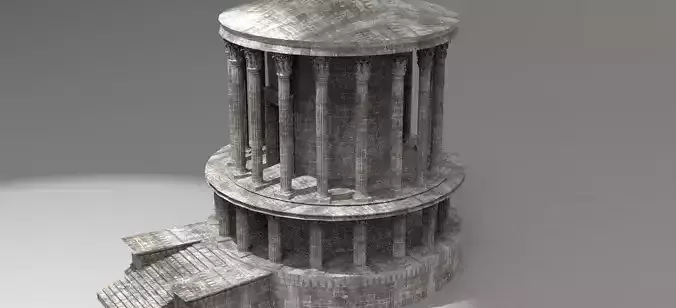 Roman Dome pillar Temple