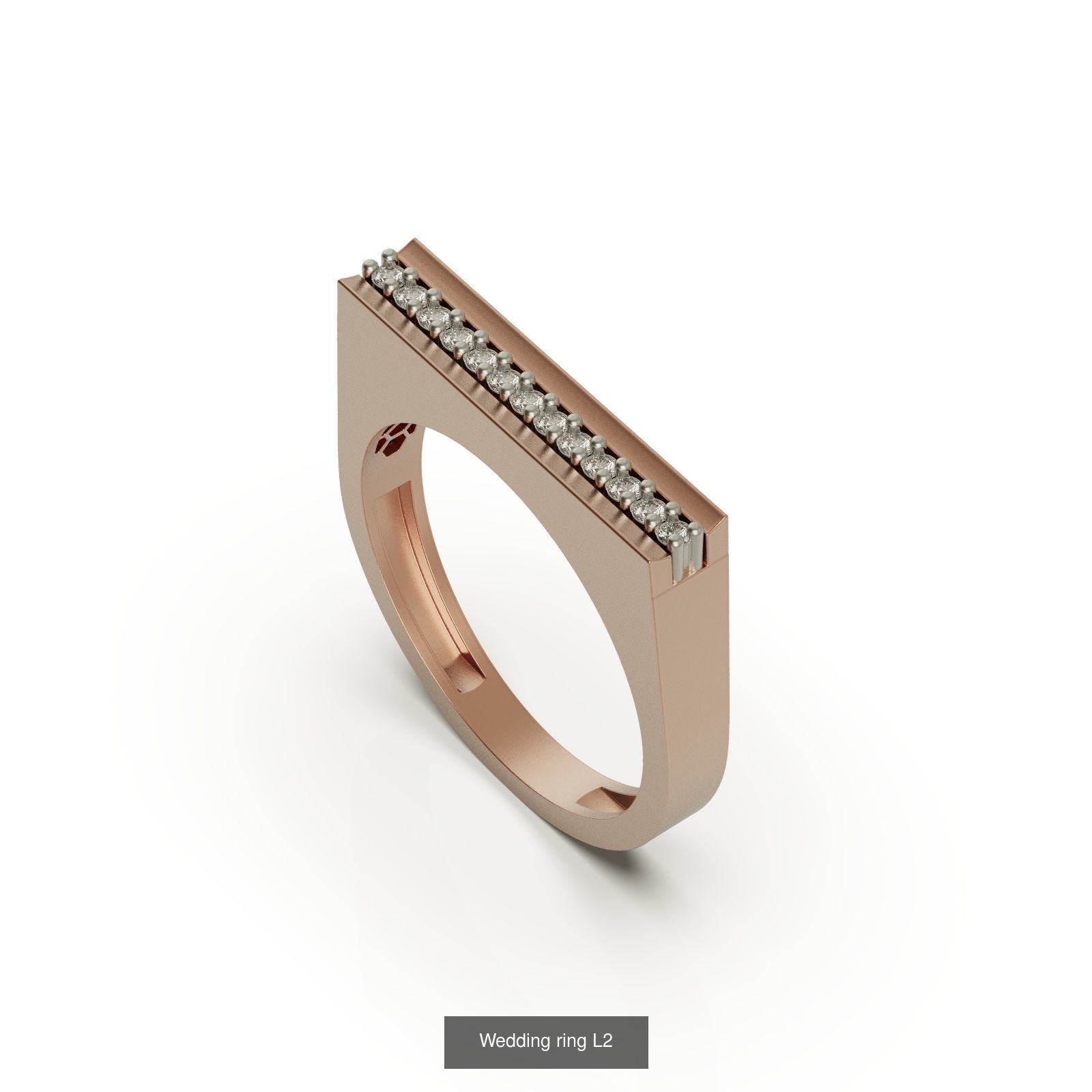 Collection of engagement rings  _5