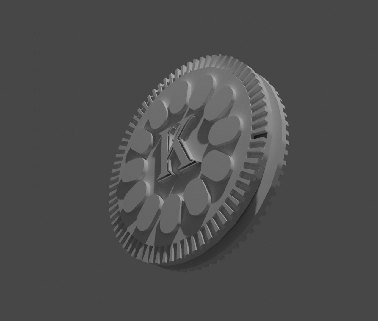 The biscuits are soft delicious king 3D model_6