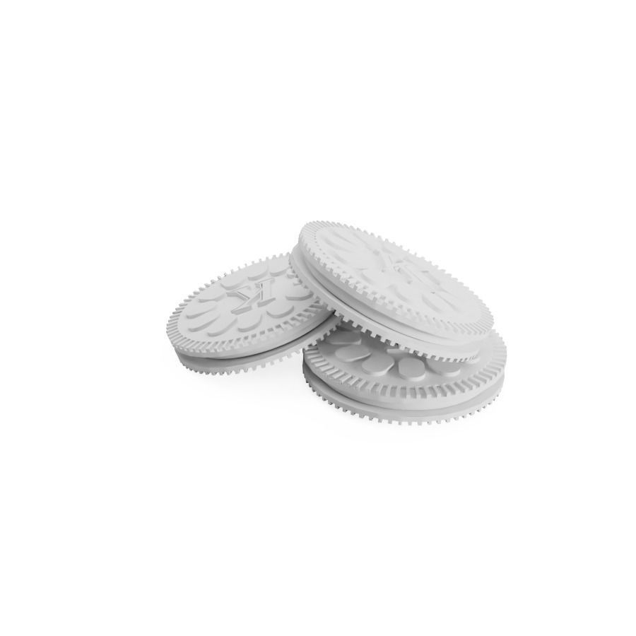 The biscuits are soft delicious king 3D model_2