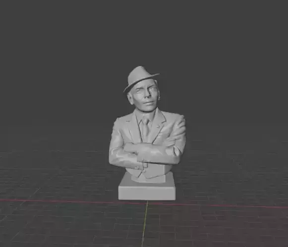 Frank Sinatra 3D print model