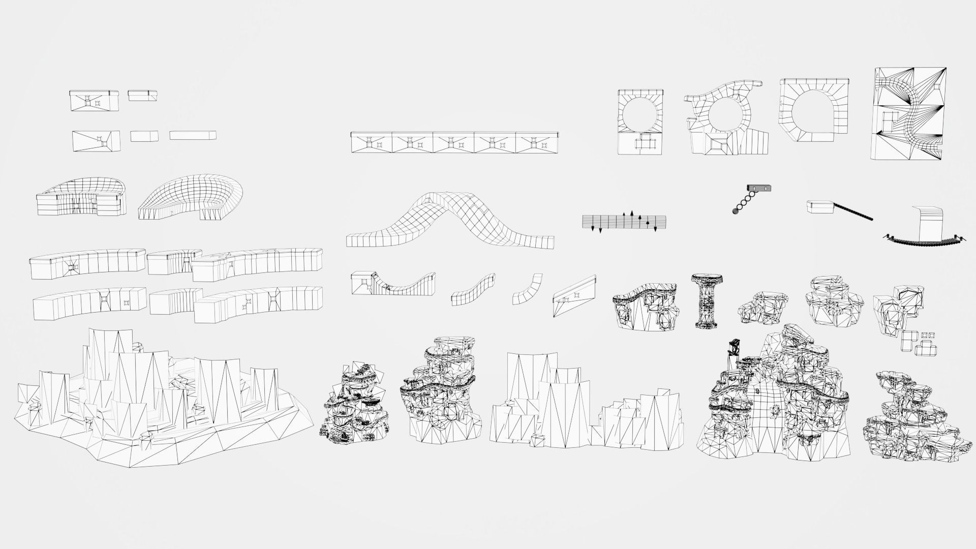 Sonic BUILDER Low-poly 3D model_31