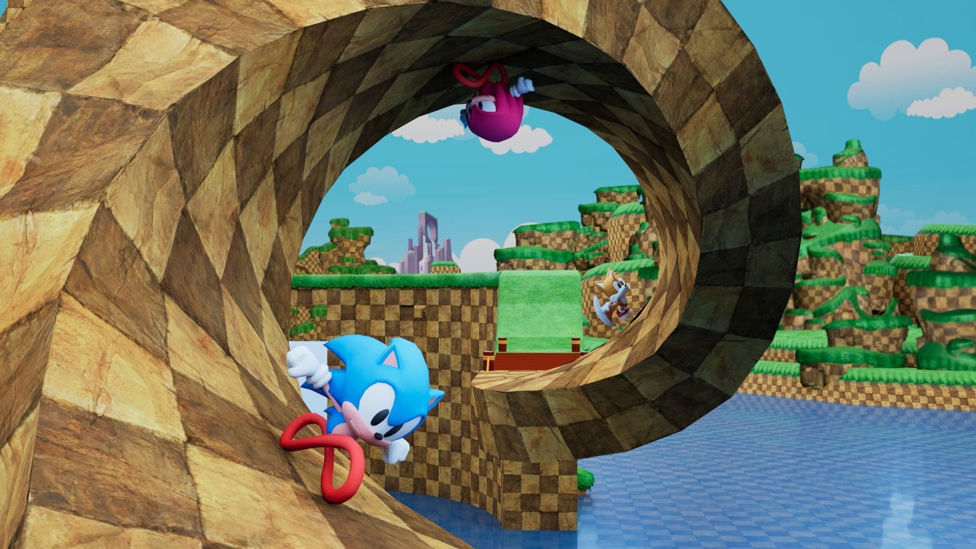 Sonic BUILDER Low-poly 3D model_22