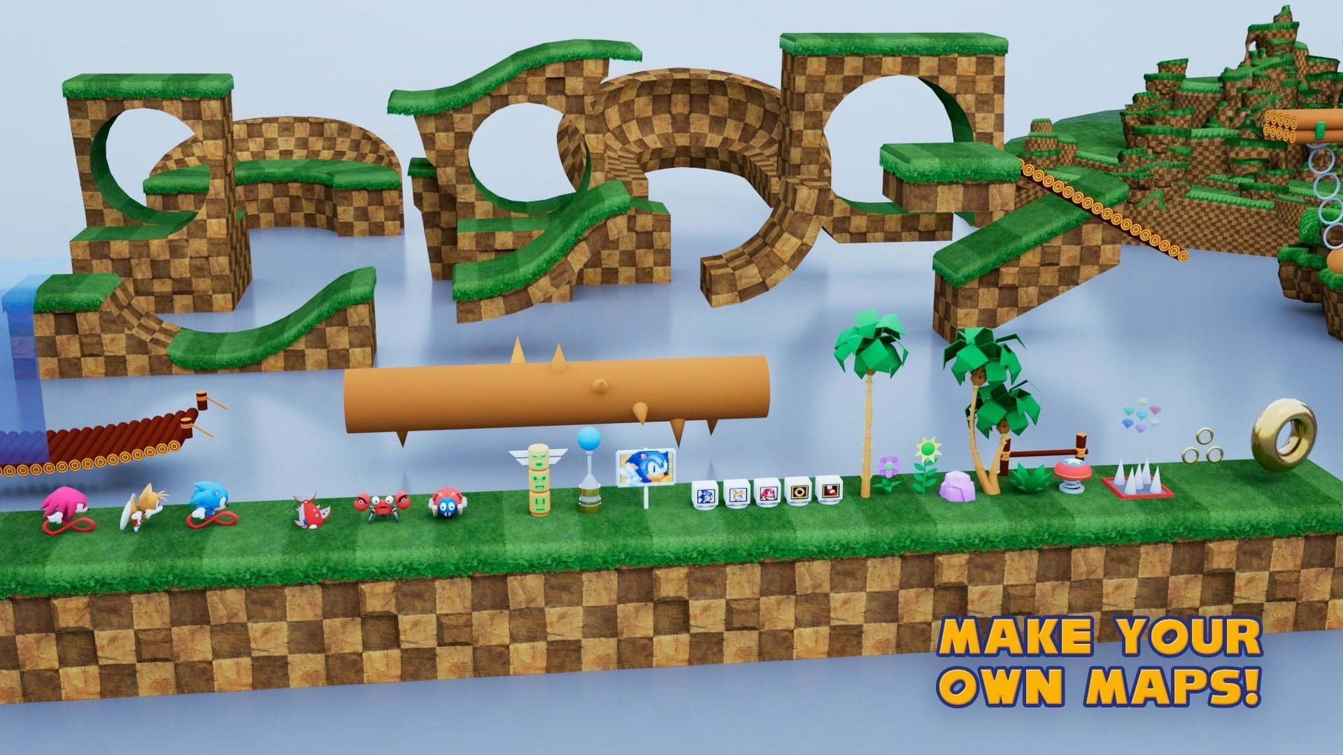 Sonic BUILDER Low-poly 3D model_27