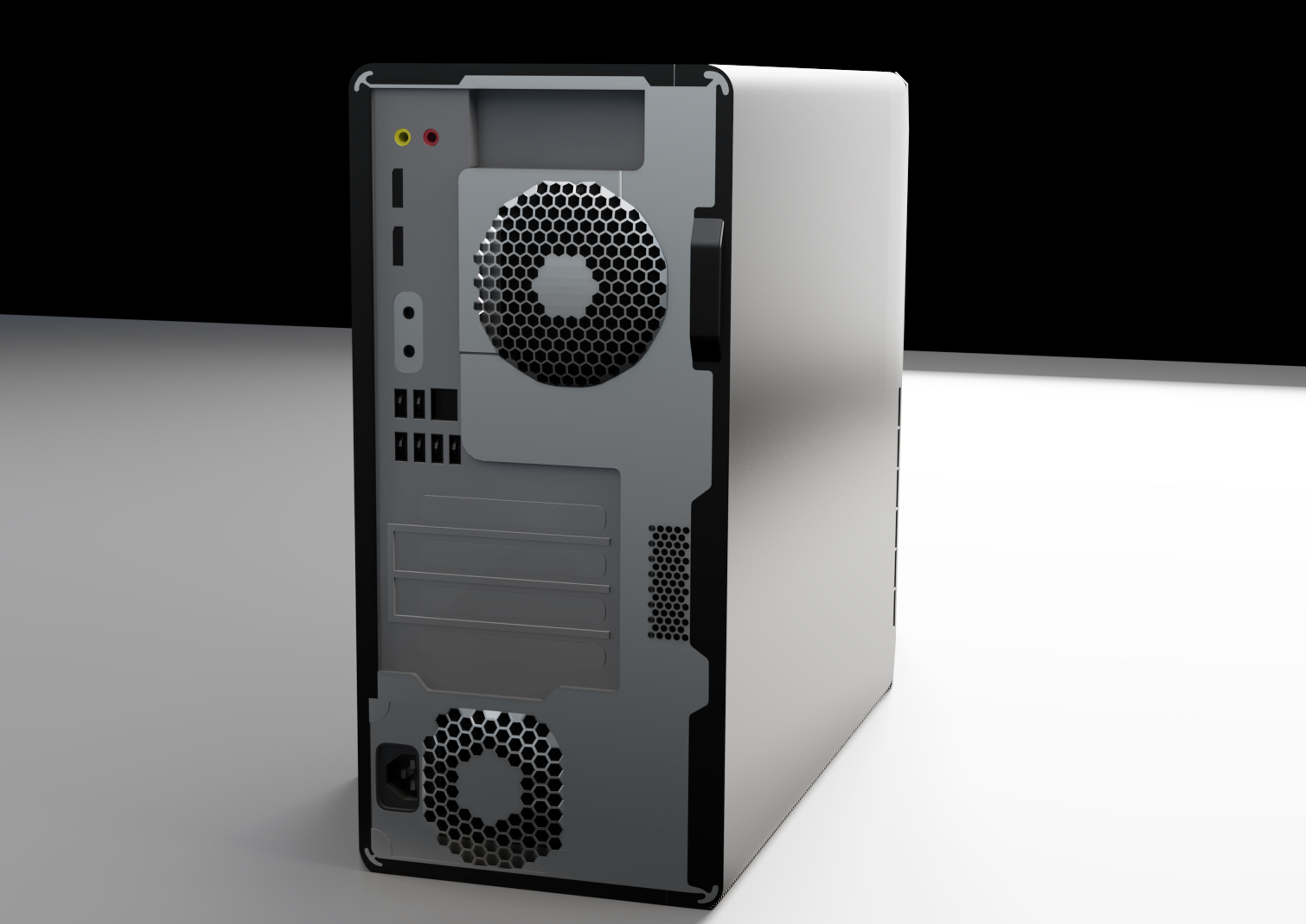 hp z2 3D model_5