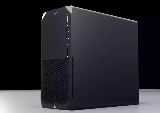 hp z2 3D model