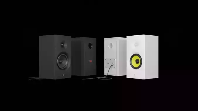 speaker sound Box PC 3D model