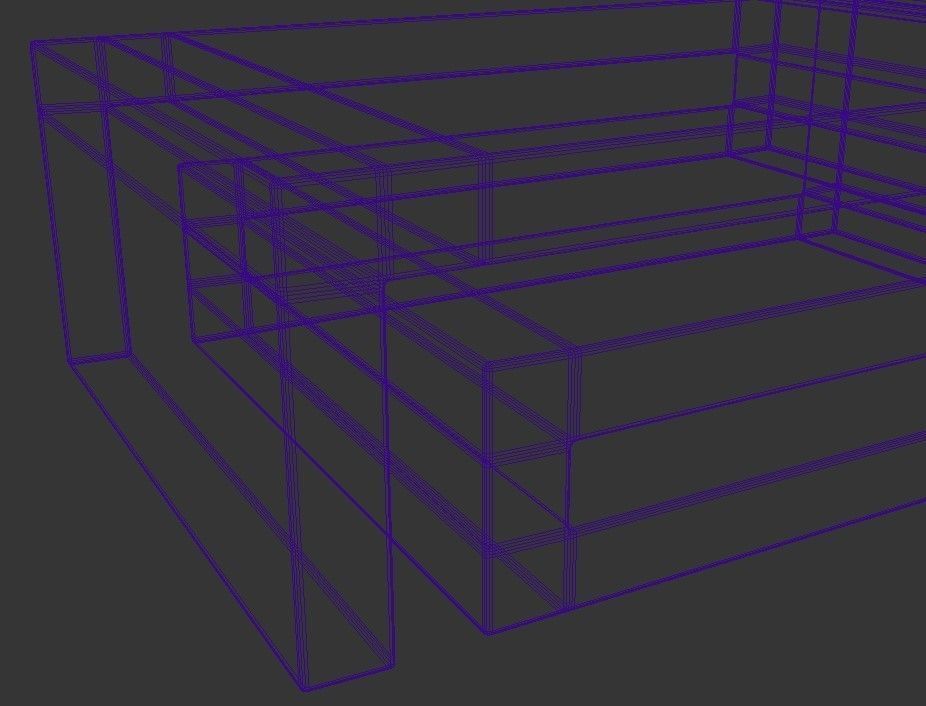 Desk 3d model box Free low-poly 3D model_9