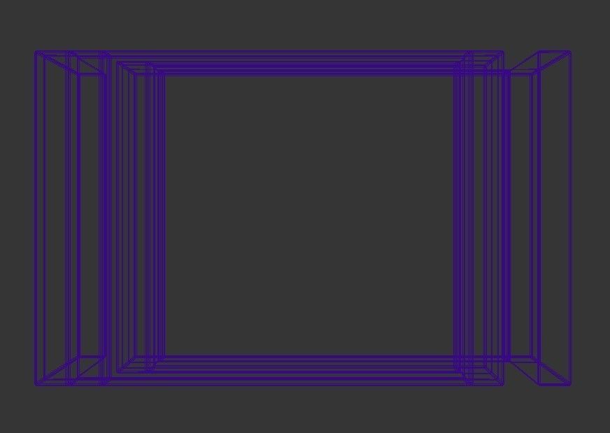 Desk 3d model box Free low-poly 3D model_7