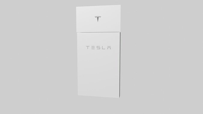 Tesla PowerWall2 Plus 3D model