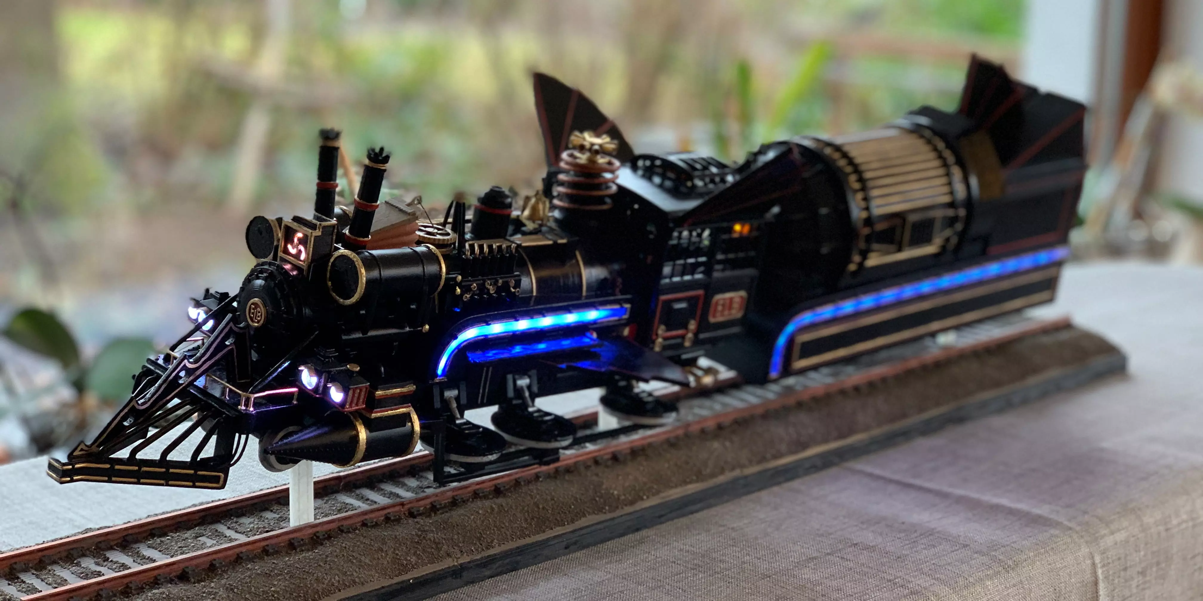 Back to the Future - Jules Verne Time Train 3D print model_0