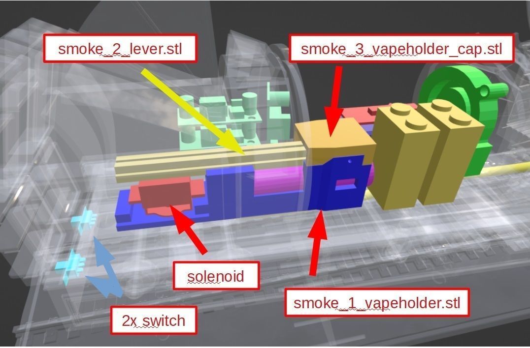 Back to the Future - Jules Verne Time Train 3D print model_18
