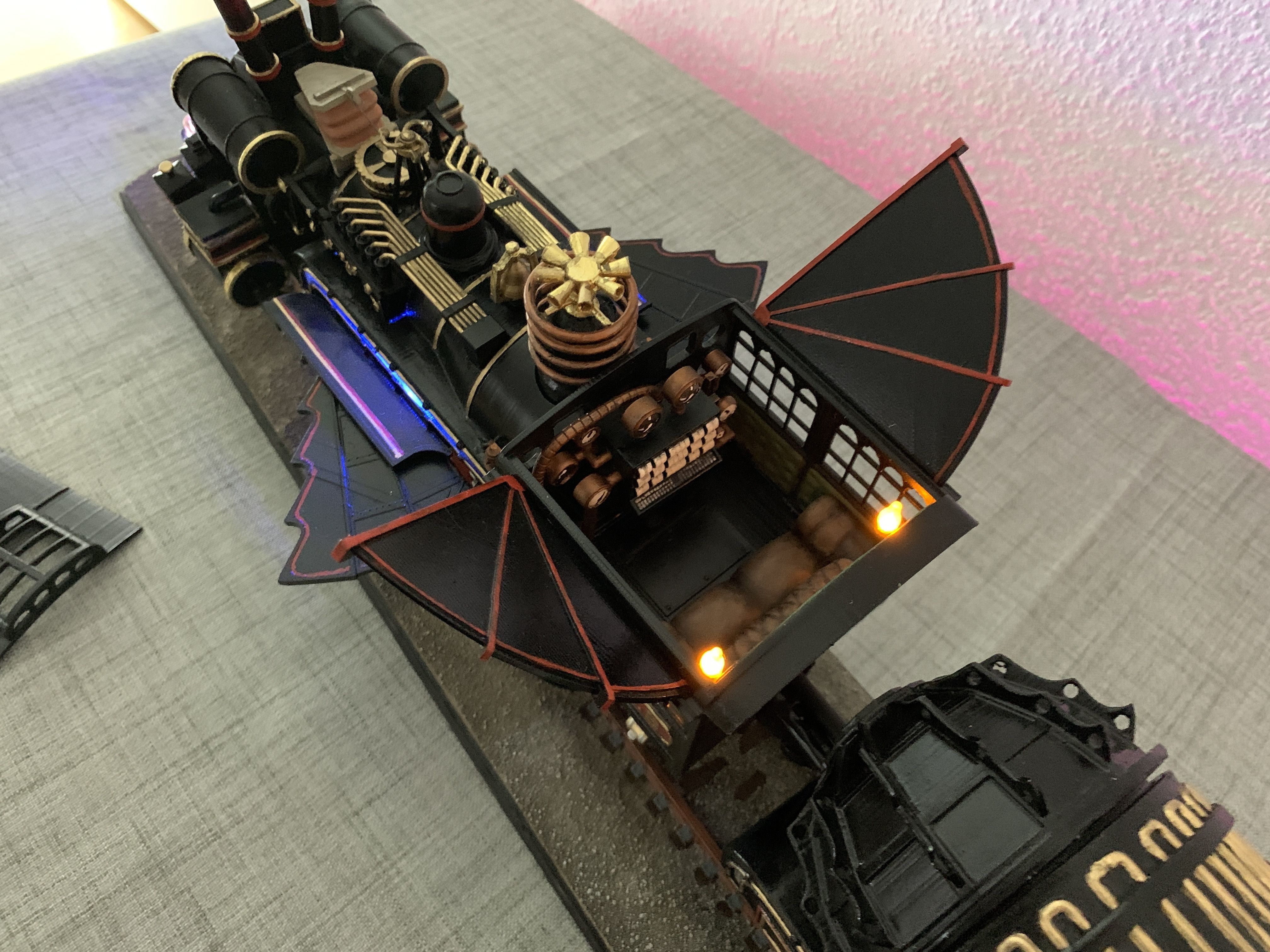 Back to the Future - Jules Verne Time Train 3D print model_7