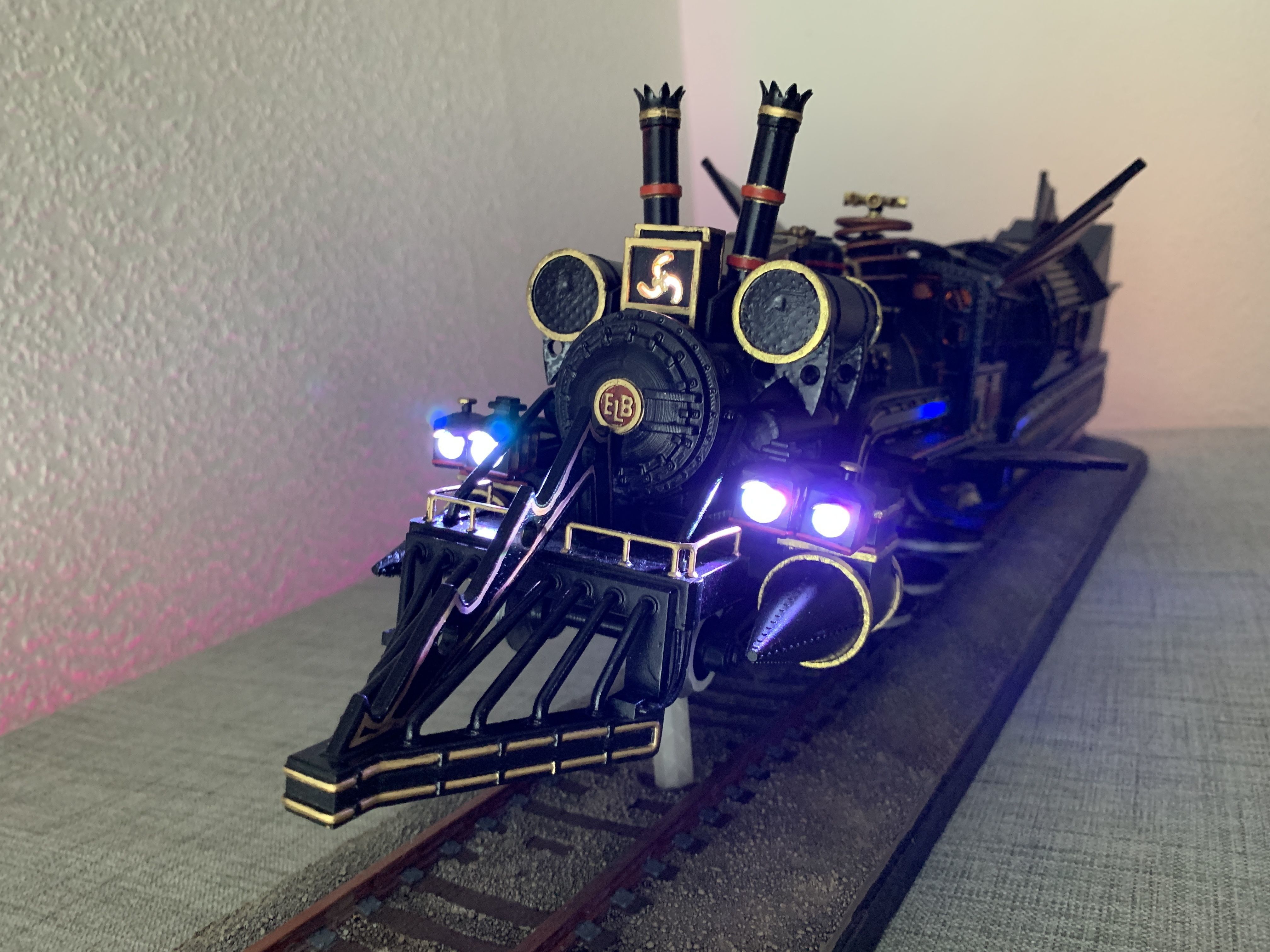 Back to the Future - Jules Verne Time Train 3D print model_5