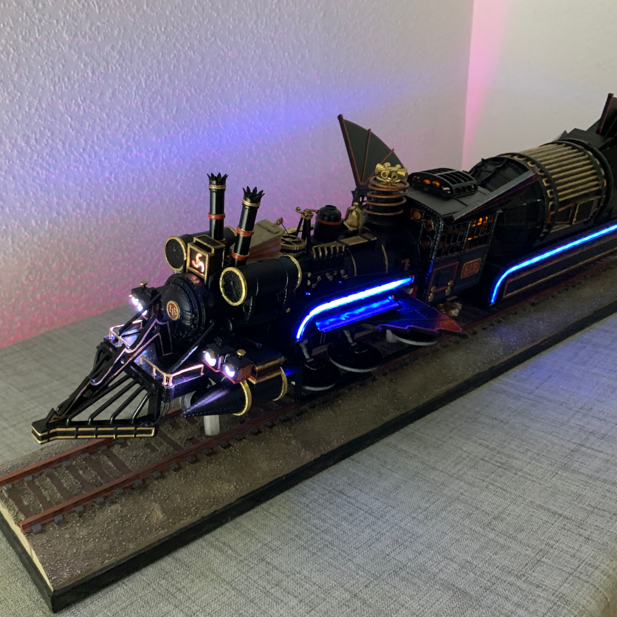 Back to the Future - Jules Verne Time Train 3D print model_2