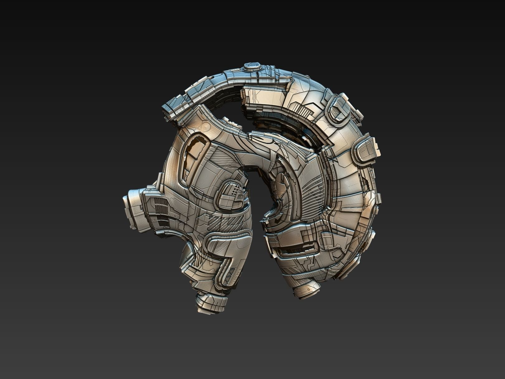 space equipment node 00062 3D model_12
