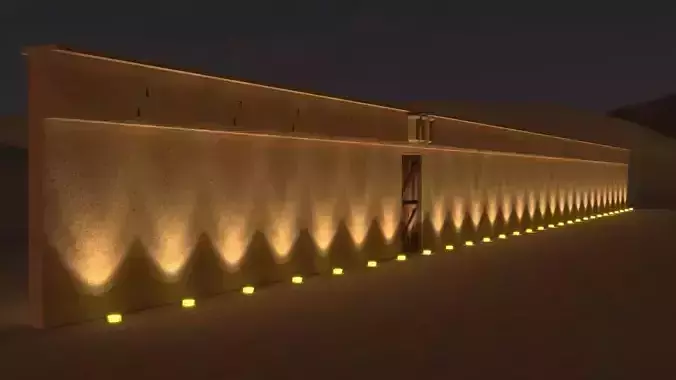 Arabic Traditional Masmak Wall 