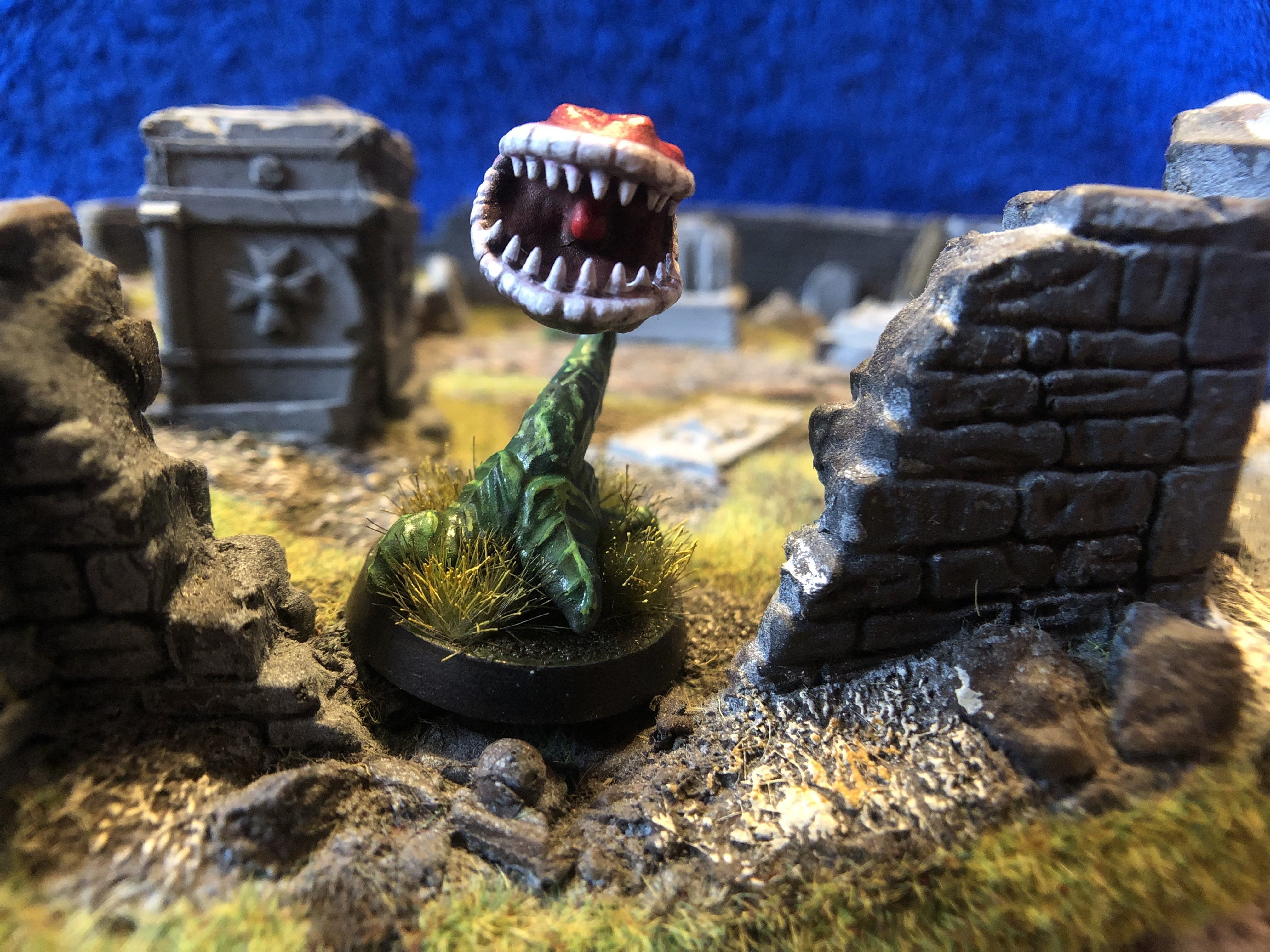 Man Eating Plant 3D print model_4