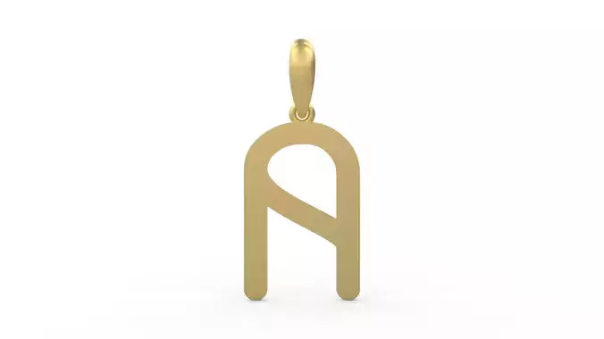 Initial Letters Pendant Likeguard A