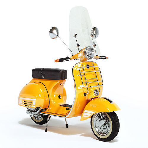 Vespa 3 scooter 3D model