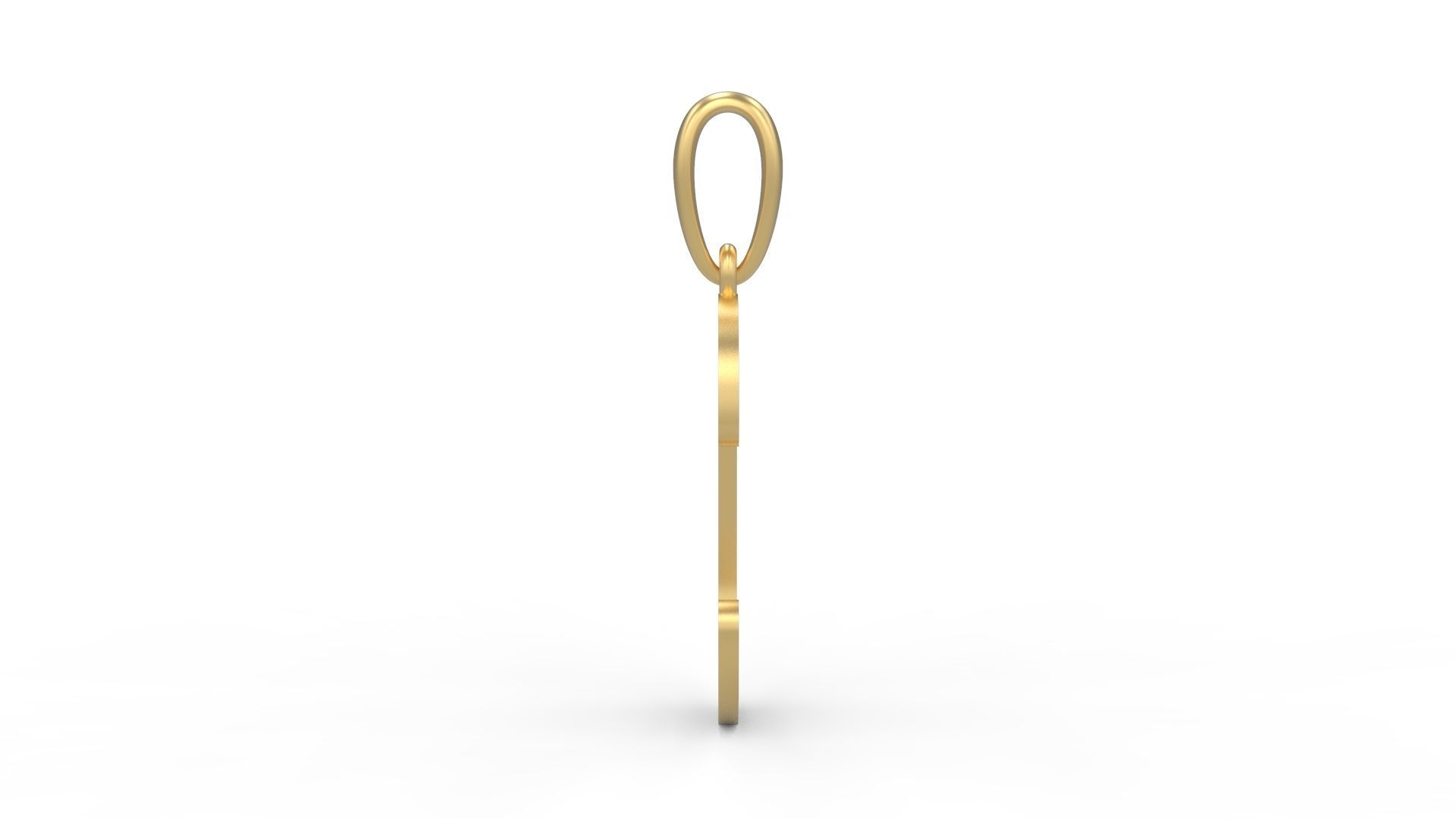 Initial Letters Pendant Likeguard C 3D print model_2