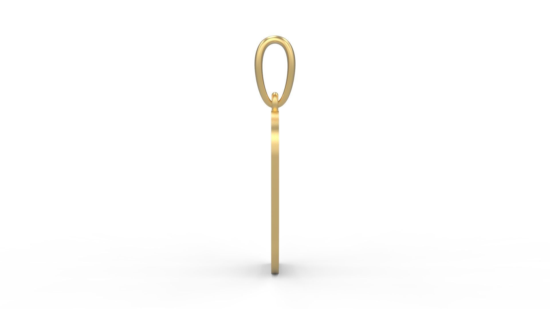 Initial Letters Pendant Likeguard D 3D print model_2