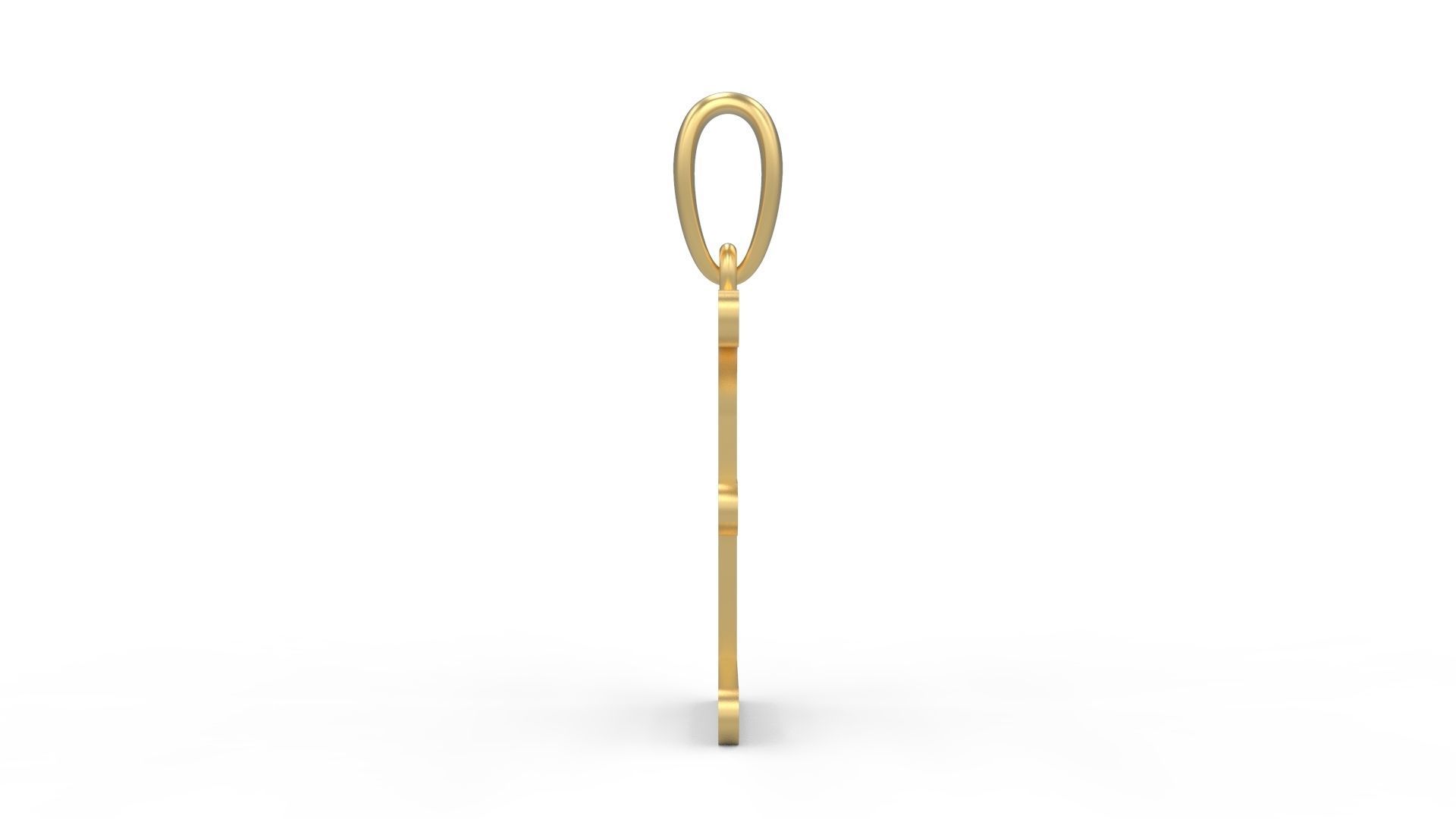 Initial Letters Pendant Likeguard E 3D print model_2