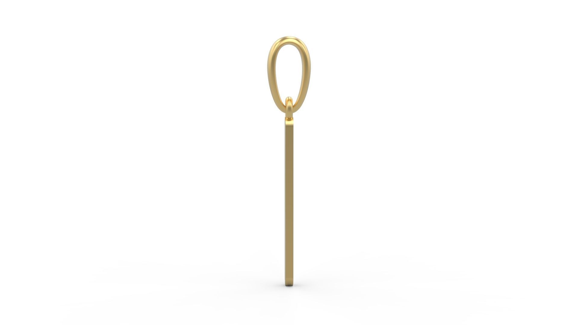 Initial Letters Pendant Likeguard I 3D print model_2