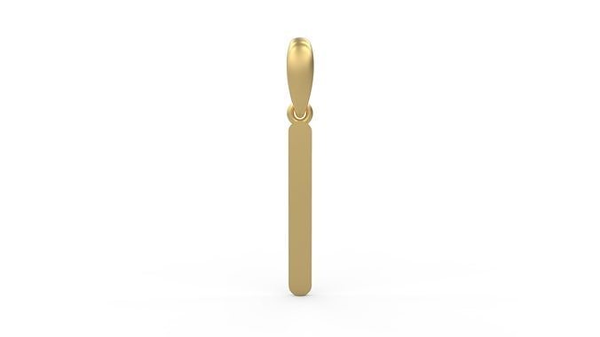 Initial Letters Pendant Likeguard I 3D print model