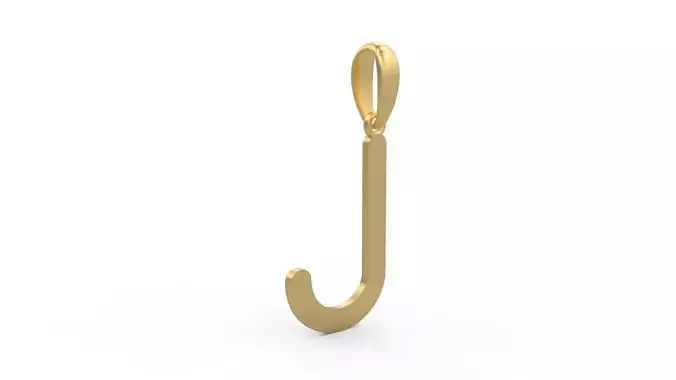 Initial Letters Pendant Likeguard J