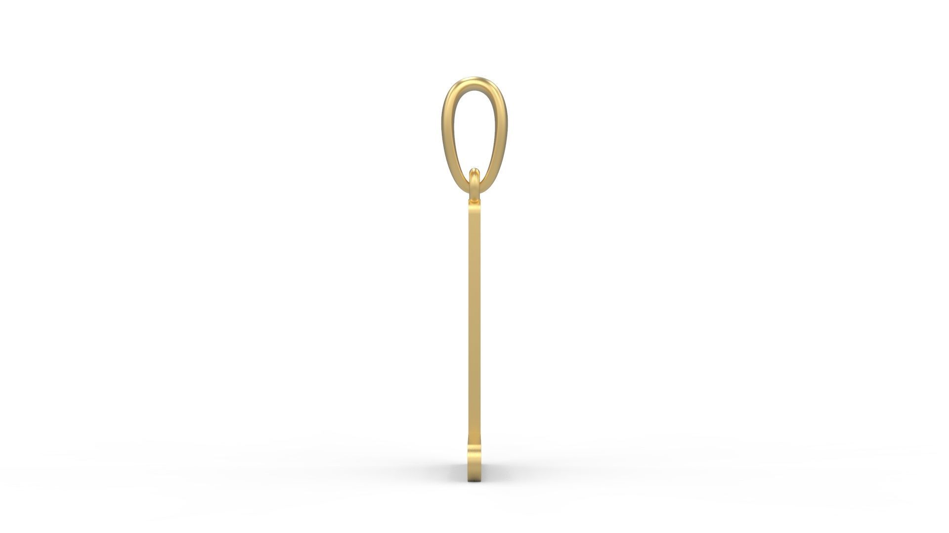 Initial Letters Pendant Likeguard L 3D print model_2