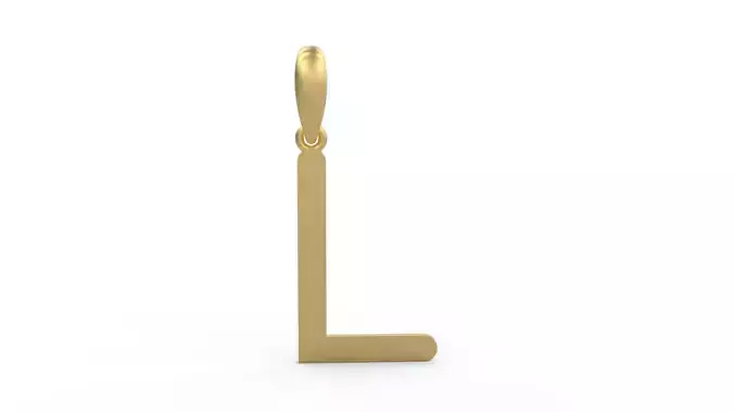 Initial Letters Pendant Likeguard L