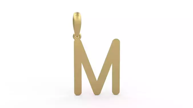 Initial Letters Pendant Likeguard M