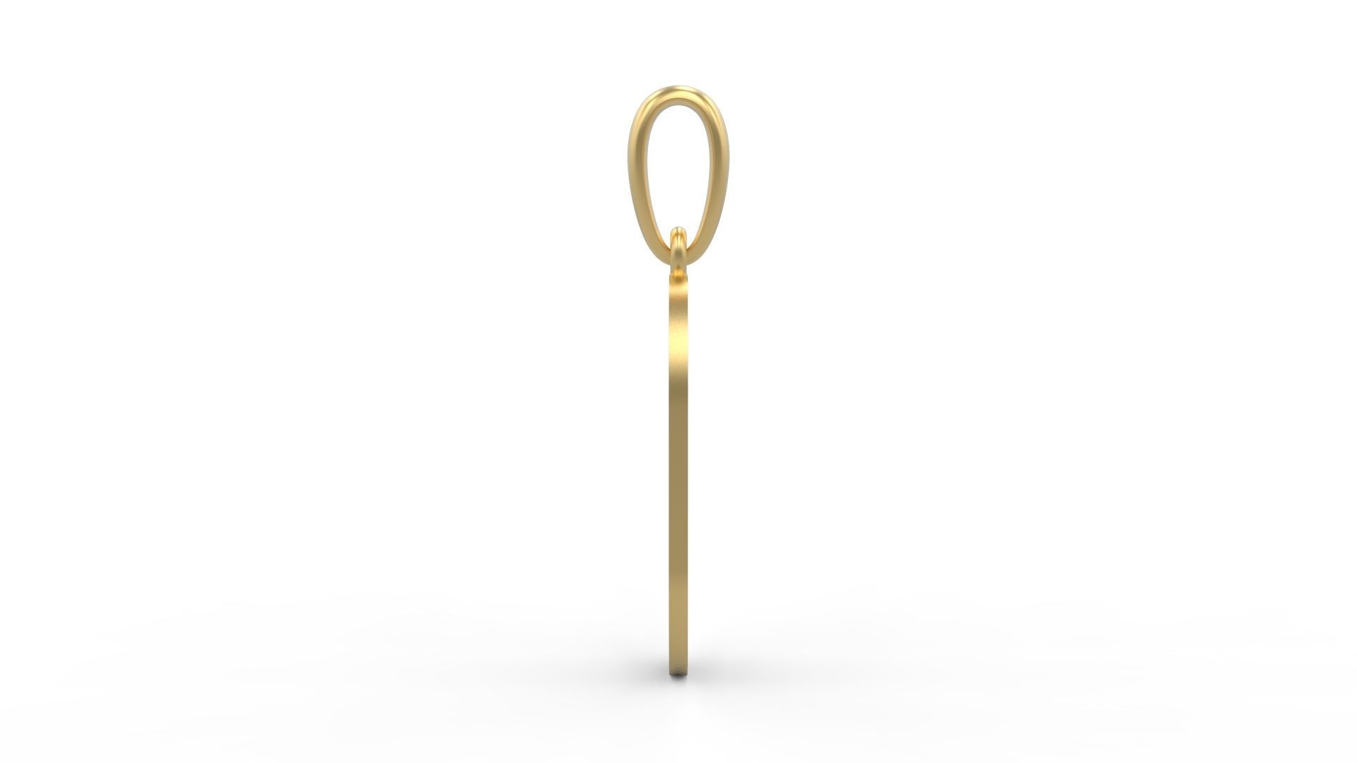 Initial Letters Pendant Likeguard O 3D print model_2